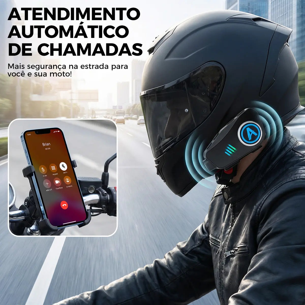 Atendimento automático de chamadas na estrada